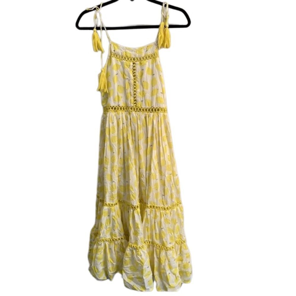 Mer+Lune maxi lemon dress